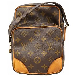 Borsa a Spalla Louis Vuitton Monogram Amazon Marrone