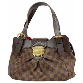 Louis Vuitton Damier Sistina PM Handbag Damier ebene