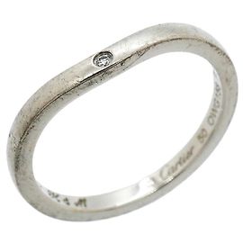 Cartier Ballerina Ring aus Platin mit Diamant Andere