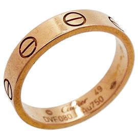 Anillo Cartier Mini Love en oro rosa de 18K Otro