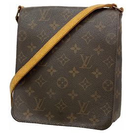 Borsa a Spalla Louis Vuitton Monogram Musette Salsa Marrone