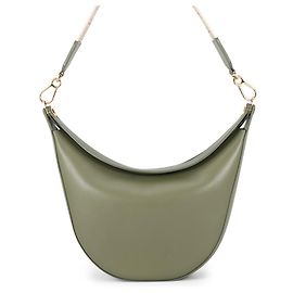 Bolsa de ombro em couro cáqui Loewe Caqui