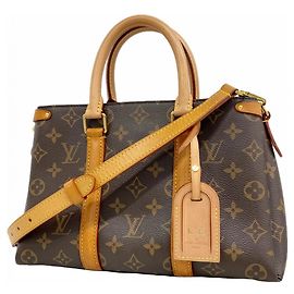 Bolsa Louis Vuitton Monogram Soufflot BB Marrom