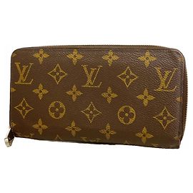 Portefeuille Zippy Monogram Louis Vuitton Marron