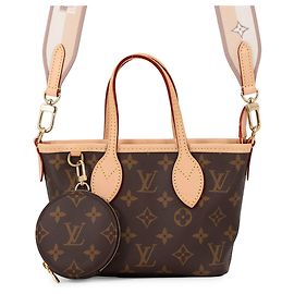 Louis Vuitton Monogram Neverfull BB Handtasche Beige