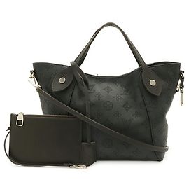 Louis Vuitton Monogram Mahina PM Handtasche Schwarz