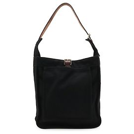 Hermès Bolsa de ombro Hermes Marwari PM Marrom Preto Castanho escuro