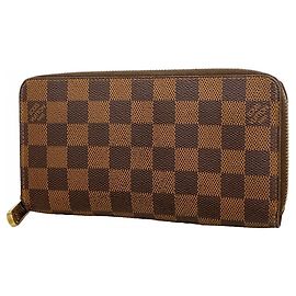 Louis Vuitton Damier Zippy Wallet N60015 Damier ebene