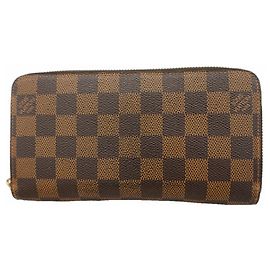 Louis Vuitton Damier Zippy Wallet Damier ebene