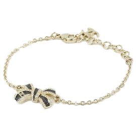 Bracciale Charm Chanel ABG395 Nero D'oro