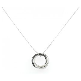 Colar Cartier Trinity Black & White Outro