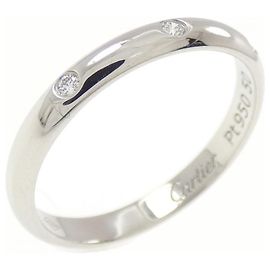 Cartier Platine 950 Bandring mit Diamant Andere