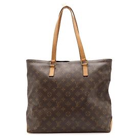 Sac Cabas Mezzo Monogram Louis Vuitton Marron
