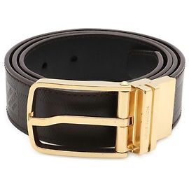 Louis Vuitton Damier Infini Boston Reversible Belt Bag Dark brown