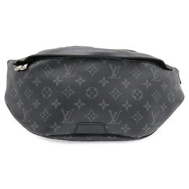 Louis Vuitton Monogram Eclipse Discovery Bauchtasche PM Braun Schwarz Monogramm