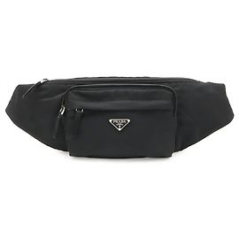 Borsa a tracolla Triangle Prada Nero