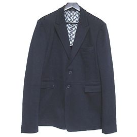Dolce & Gabbana Chaqueta entallada de botonadura sencilla Dolce&Gabbana Azul Azul marino