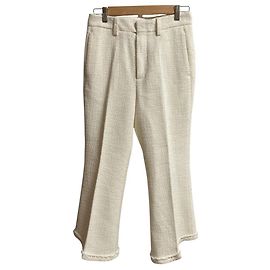 Autre Marque Dsquared2 Tweed Long Pants White