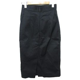 Autre Marque Dsquared2 Stretch Back Slit Skirt Black