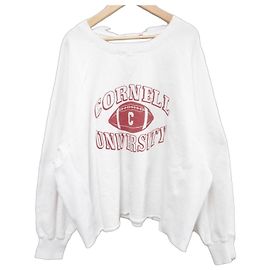 Autre Marque Sudadera de algodón con estampado College GOOD ROCK SPEED Blanco