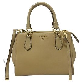 Borsa Satchel Michael Kors Medium 2way Marrone
