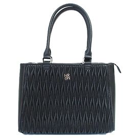 Autre Marque Bolsa Tote acolchoada MURUA Preto