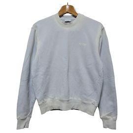 Autre Marque KITH Vintage Baumwoll-Sweatshirt Blau Hellblau