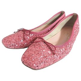 Autre Marque Sapatilhas Le Talon Glitter Rosa