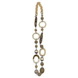 Colar longo Max Mara Weekend Bege