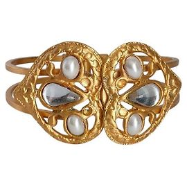 Autre Marque Bracciale Heart FOXEY D'oro