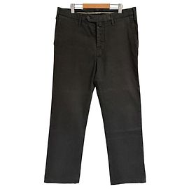 Autre Marque Pantalones chino de algodón Cruciani Verde Caqui