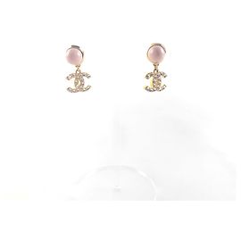 Chanel Orecchini Resin CC Crystal Drop Multicolore