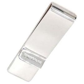 Tiffany & Co Schmaler Silberner Geldclip Silber
