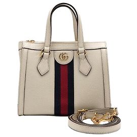 Gucci Bolsa Tote Ophidia Web Small com alça superior Multicor
