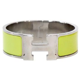 Hermès Green Click Armband Grün