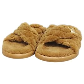 Louis Vuitton Pantofola Mule Bliss Comford Camel Marrone