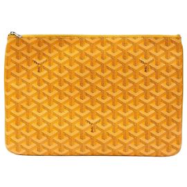 Goyard Sena MM Clutch Gelb Gelb
