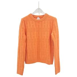 Hermès Strickpullover Orange