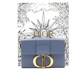 Dior Bolsa Montaigne Box Bolsa de ombro e Bolsa transversal Azul