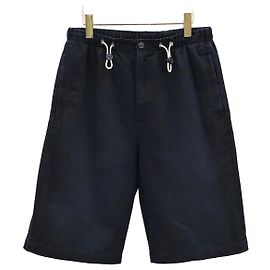 Gucci Pantaloncini con logo ricamato blu navy Blu