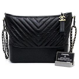 Chanel Borsa Hobo a tracolla Nero