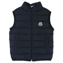 Moncler Steppweste für Kinder CONTRIN Schwarz