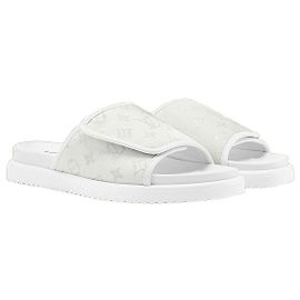 Louis Vuitton Miami Mule White White