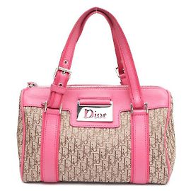 Bolsa Boston Mini e Tote Oblique Diorissimo Marrom