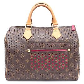 Louis Vuitton Monogram Canvas Perf Speedy Tote Bag Multiple colors