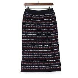 Thom Browne Tweed Women's Skirt Black
