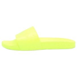 Louis Vuitton Unisex-Mules mit Neon-Monogramm-Wasserzeichen Grün