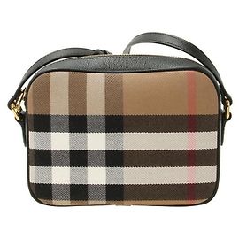 Burberry Canvas Check Small Camera Bag Multiple colors