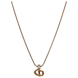 Dior Collana Cubic CD Gold D'oro