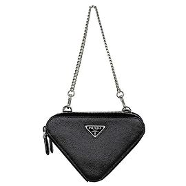 Prada Borsa a tracolla Triangle Pouch Nera Nero